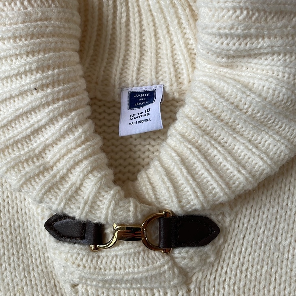 JANIE AND JACK Girls Sweater 12-18 Months